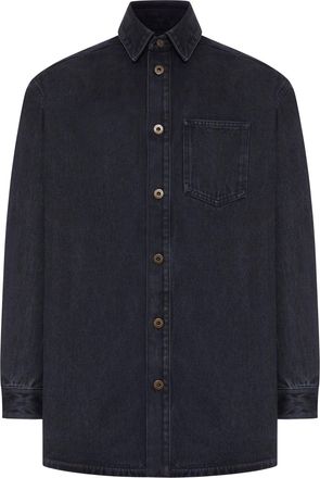 Loewe DENIM ANAGRAM OVERSHIRT - Loewe - Man