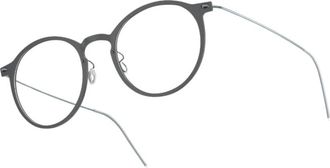 Lindberg Classic Minimalistische Titanium Bril - unisex - Brillen - Grijs - ONE Size - Accessoires