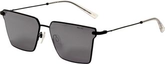 Nike Mens 60 mm Black Sunglasses