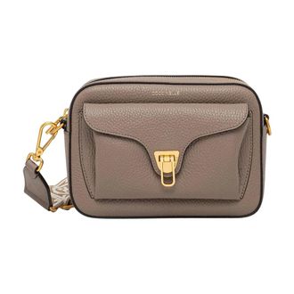 Coccinelle Crossbody Tas - Dames - Tassen - Bruin - Maat: ONE Size Leer