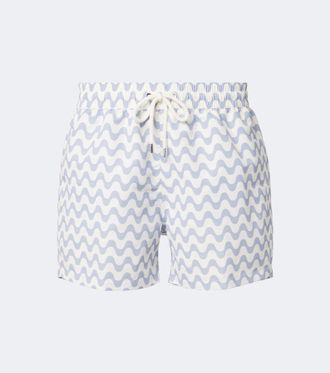 Frescobol Carioca Rio printed swim trunks