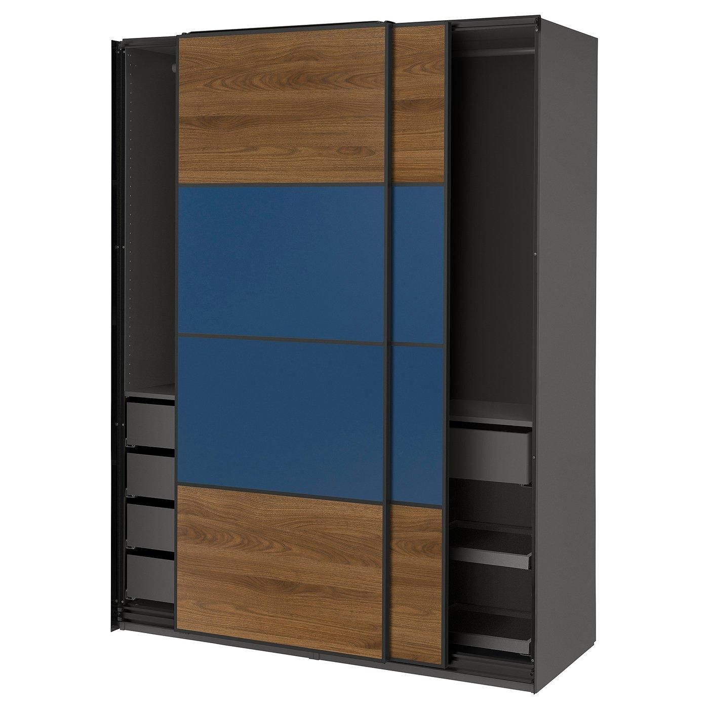 IKEA Kleiderschränke / Schlafzimmerschränke in Schwarz