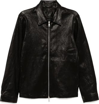 Giorgio Brato Giacca in pelle - Nero