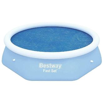 Trade Shop Trade Shop - Telo Termico Per Piscina Fast Set Rotonda Diametro 244 Cm Copertura Solare 58060