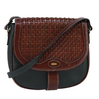 Bally Vintage Leather Leather Shoulder Bag Bag (Pre-Owned)