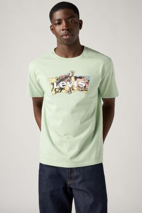 Levi's Relaxed Fit Tee - Hombre - 2XL - Green / Cameo Green