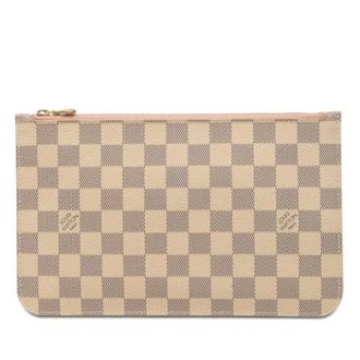 Louis Vuitton Pre-owned Damier Azur Pouch - - Pre-owned - Donna - Bianco - ONE SIZE