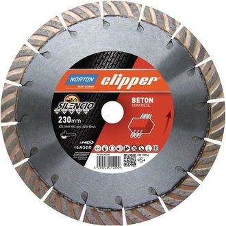 Norton Disque &Agrave; Tron&ccedil;onner Diamant Extreme Silencio D.230mm Pour Meuleuse DAngle 6650min