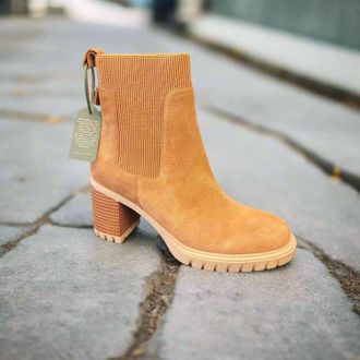 The Flexx Womens Margarita Heeled Boots In Tan