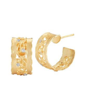 I.Reiss Company 14K 0.05 Ct. Tw. Diamond Hoops