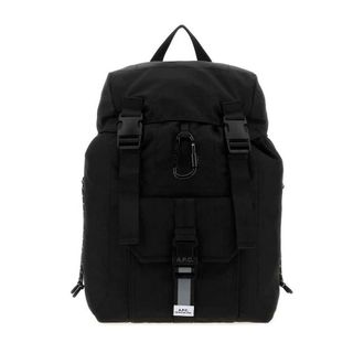 A.P.C. Black Fabric Trek 2.0 Backpack Noir Borse A Mano
