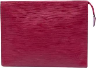 Louis Vuitton Pre-owned Clutches, female, Pink, Size: ONE SIZE Pre-owned Toiletry Pouch 26