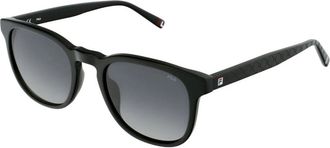 Fila Sunglasses, male, Black, Size: 51 MM Squared Acetate Sunglasses