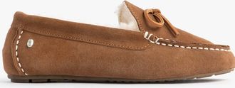 Emu Womens EMU Australia SANDRINE Womens Moccasin Slippers Chestnut - Brown - Size: 8