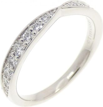 Tiffany & Co. Platinum Platinum 950 Band Ring (Pre-Owned)