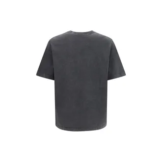 Maison Kitsun&eacute; Embroidered Fox Head T-Shirt - Gray