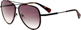 John Varvatos Mens 61mm Havana Sunglasses SJV566-610HAV