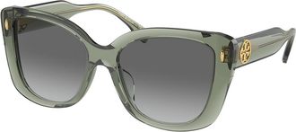 Tory Burch TY7198U 194111 Womens Sunglasses Green Size 54