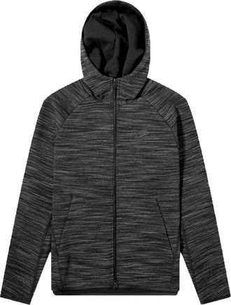 Nike Felpa Tech Fleece con zip e cappuccio - Nero
