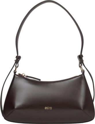 Estro & Luminara Dames, Tassen, Bruin, Maat: ONE Size Leer