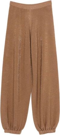 Fabiana Filippi Wide Trousers, female, Brown, S, Wide Trousers