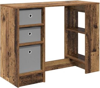vidaXL Escritorio Madera Vieja 100 X 40 X 75 Cm Madera De Ingenier&iacute;a Vidaxl