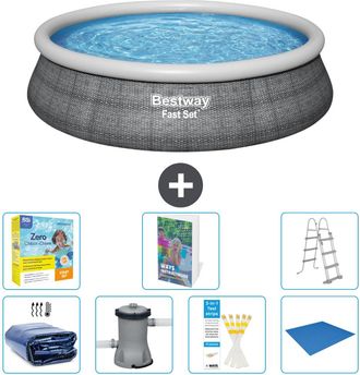 Bestway Piscina Bestway Fast Set Redonda - 457x107 Cm - 8-piezas S419