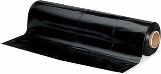 OEM Derplas Plastico Negro 10mt. G/600 Rollo 70m, Este Film De Polietileno Ldpe Negro, Con Un Espesor De 600 Galgas, Se Suministra En Un Rollo De 10 Metro