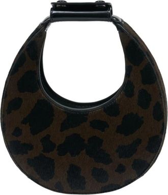Staud Good Night Moon Bag - Dames - Handtassen - Veelkleurig - ONE Size - Leer - Tassen