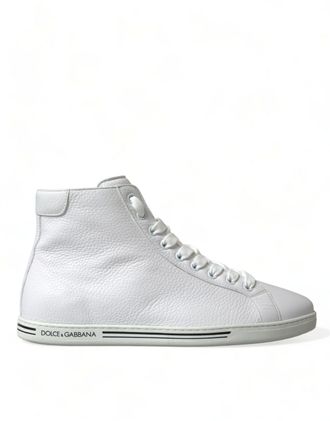 Dolce & Gabbana Leren Hoge Sneakers