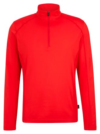 Ziener Sweatshirt ZIENER JELANO-Z midlayer man, Herren, Gr. 46, rot, Obermaterial: 88% Polyester, 12% Elasthan, Sweatshirts Sweatshirt
