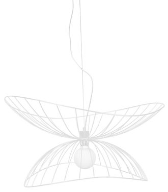 Globen Lighting Flexible Design Pendellampe Ray &oslash; 70 cm - Weiss