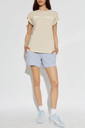 Emporio Armani Loose-fit Top, Womens, Beige