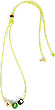 Clare Vivier Beaded Cord Necklace in Green Multi at Nordstrom