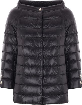 Herno Elsa Down Jacket - Dames - Winterjassen - Zwart - XL - Nylon - Jassen