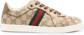Gucci Beige Logo Sneakers