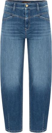 Cambio Elin Cropped Jeans - Dames - Cropped Jeans - Blauw - XL - Denim - Jeans