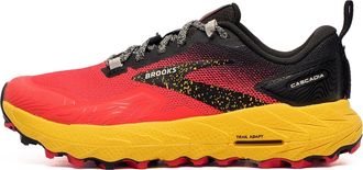 Brooks Cascadia 17 All Terrain Trail Womens Running Shoes - Pink - Size UK 4.5