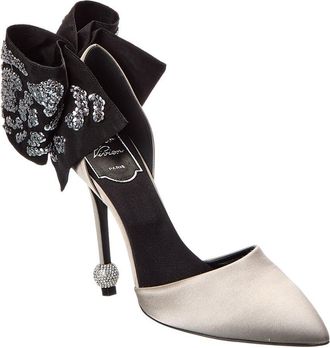 Roger Vivier Papillon Satin Pump