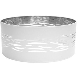 Fabrilamp Pantalla Colgante Niebla 1xe27 Blanco-plata 50dx50dx20h