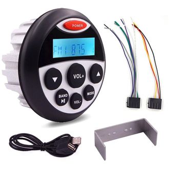 OEM Reproductor Mp3 De Aluminio Fundido, Resistente Al Agua, Con Bluetooth, Para Embarcaciones, Con Audio Y Sonido