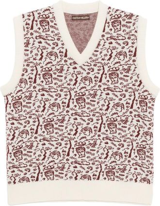 Chateau Orlando Gilet Endymion - Bianco