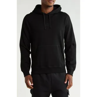Reigning Champ Midweight Terry Lockup Standard Hoodie in Black at Nordstrom Rack, Size Medium