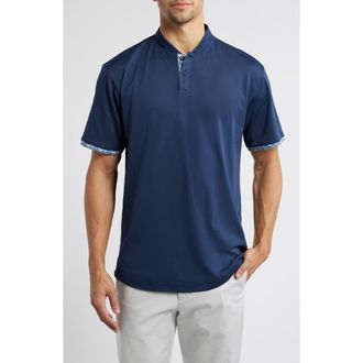Swannies Pace Blade Collar Piqu&eacute; Polo in Midnight Navy at Nordstrom Rack, Size Xx-Large