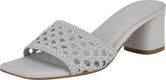 Calvin Klein Womens Brianny Heeled Sandal, Light Blue 450, 5 UK