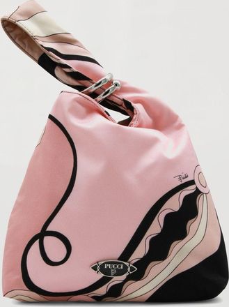 Pucci Pochette Emilio Orchidee Pucci in twill di seta stampata