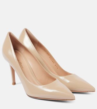 Gianvito Rossi Womens Heeled Shoes in Beige | Size 37