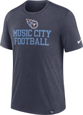 Nike Tennessee Titans Blitz Nike Mens NFL T-Shirt in Blue | NJFDEX528F-RHQ