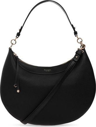 Kate Spade New York Liv Schoudertas - Dames - Schoudertassen - Zwart - ONE Size - Leer - Tassen