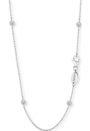 Engelsrufer Womens ERN-80-LILMOON-ZI Ladies Moonlight Necklace Silver Sterling - One Size